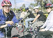 some cyclists in moreland