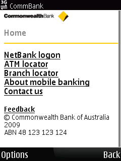 netbank mobile home